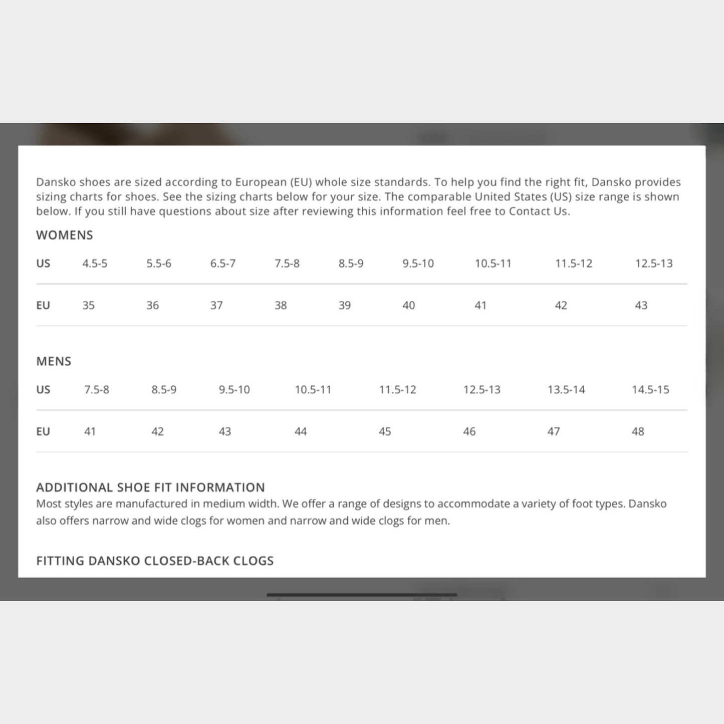 Dansko Antique Brown/Black Professional Clog