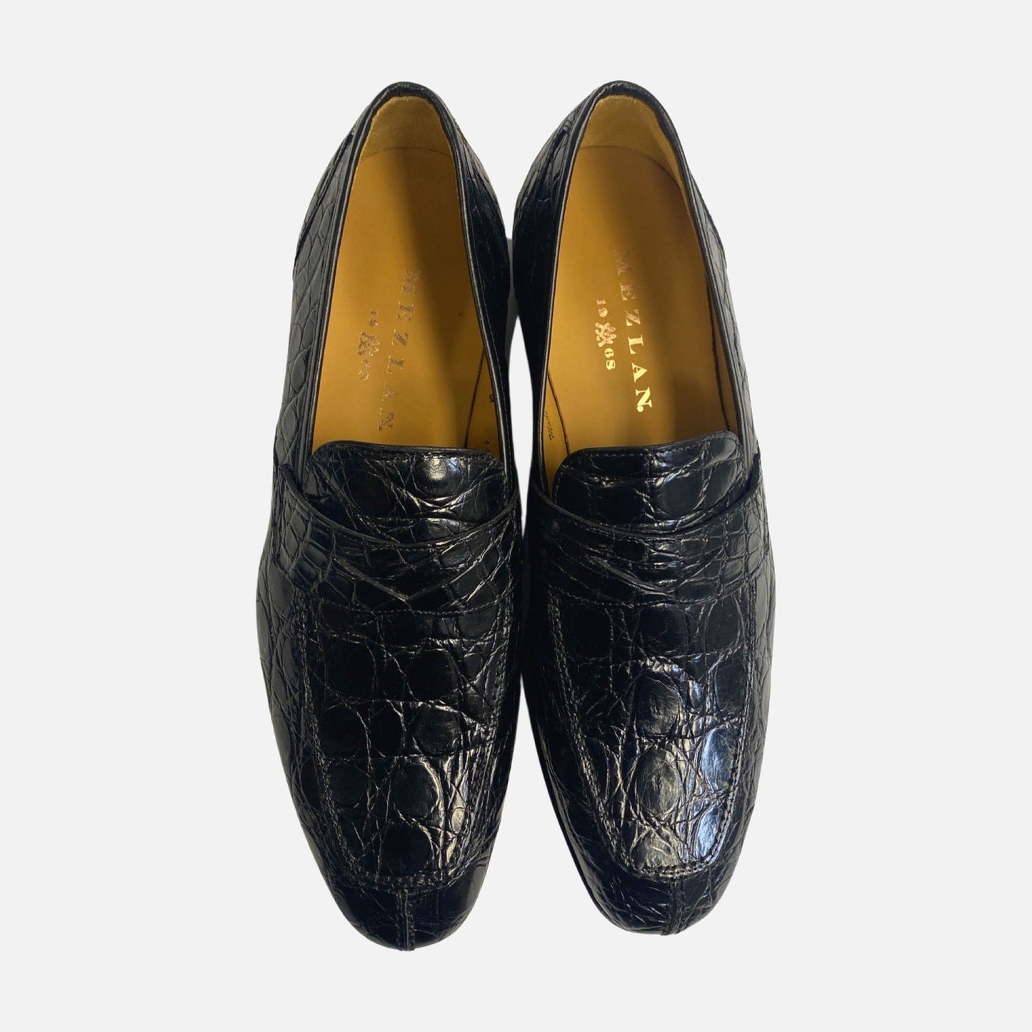 Mens exotic skin shoe made in Spain