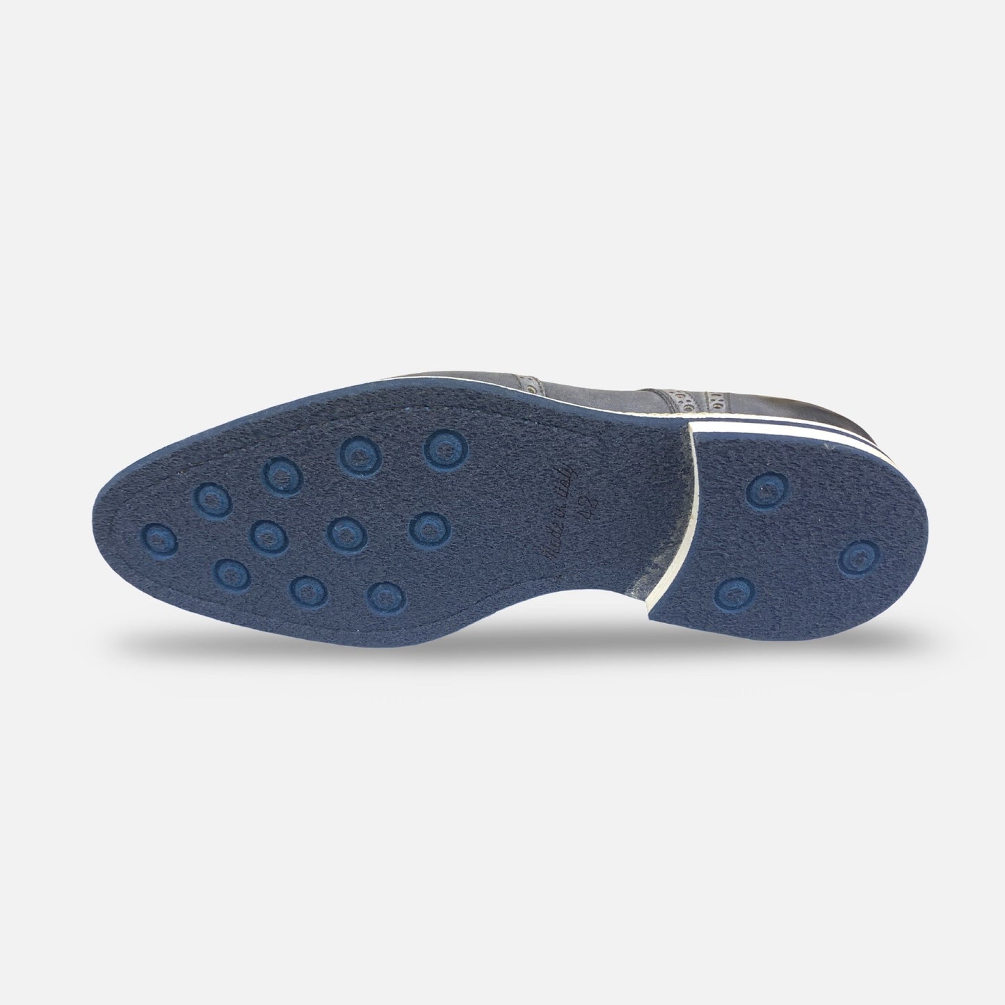 Jose Real Italian Wingtip Oxford – Antracite | Handcrafted & Hand-Painted