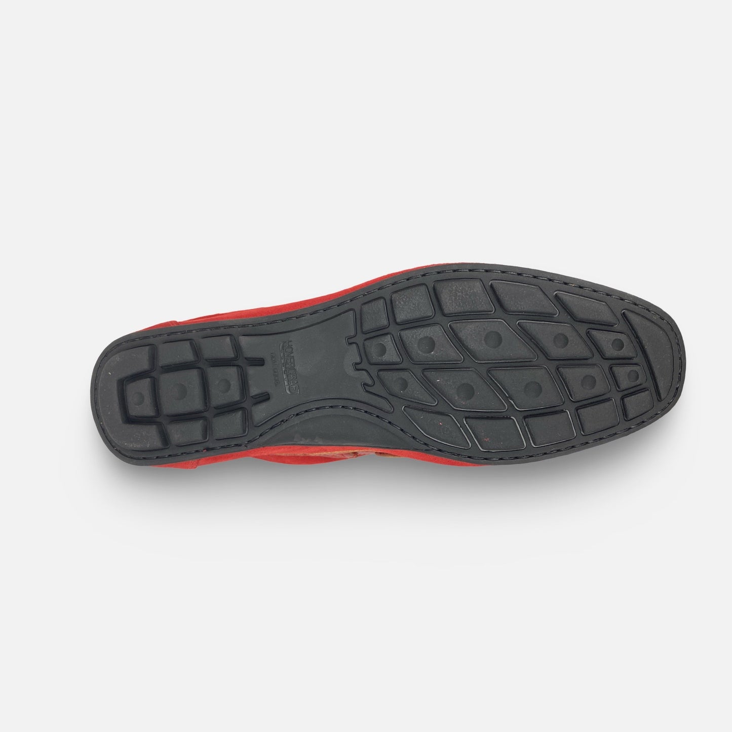 Calzoleria Toscana Zula Red Italian Suede Loafers – Handcrafted in Italy