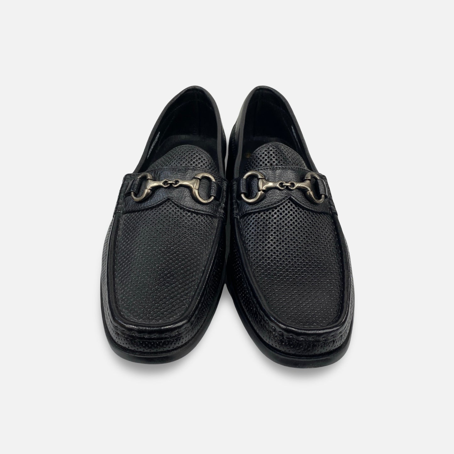 Calzoleria Toscana Black Black Loafers Q589 – Handcrafted Italian Elegance | Clearance