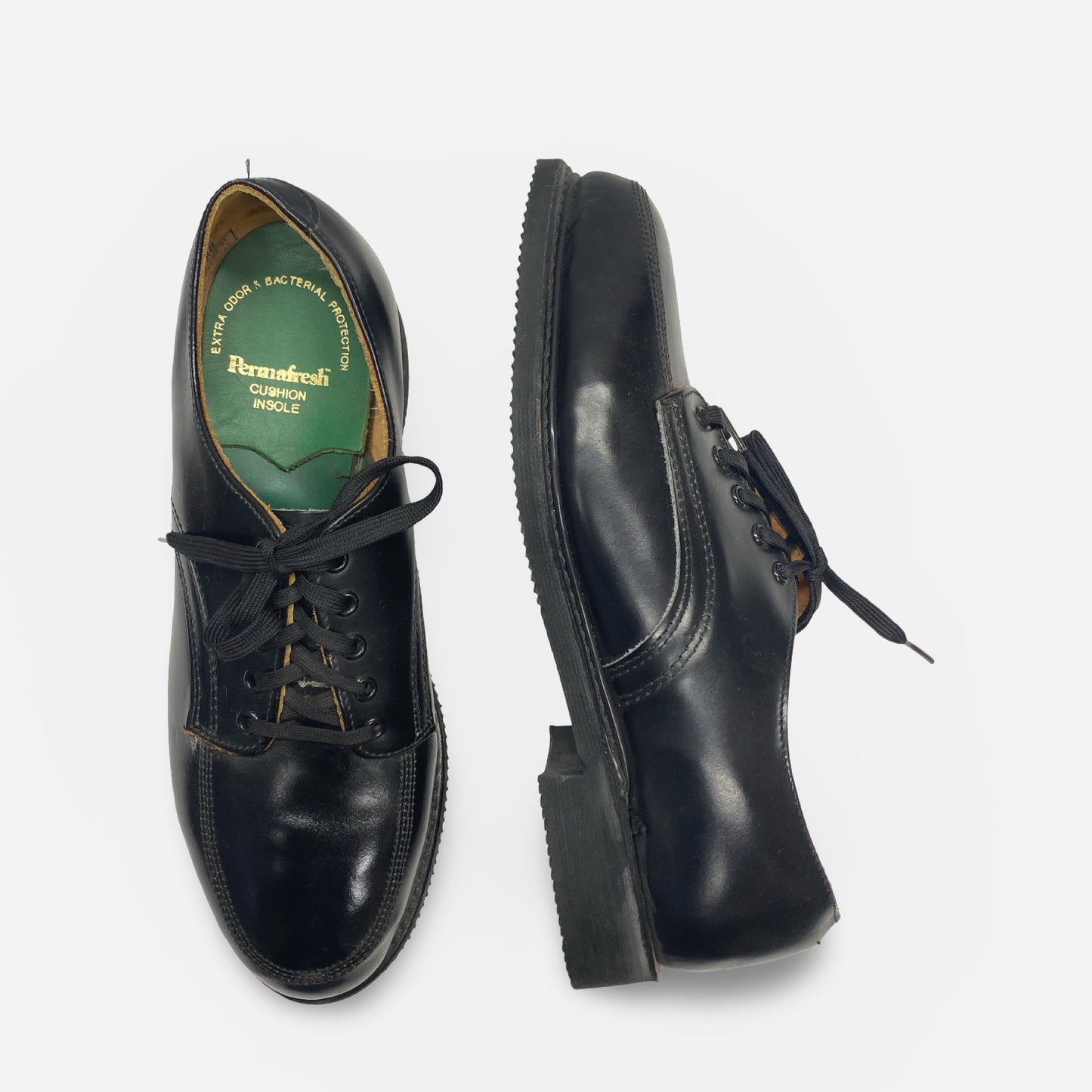 Carolina Men’s Black Lace-Up Shoe – Size 7.5 (Final Sale)