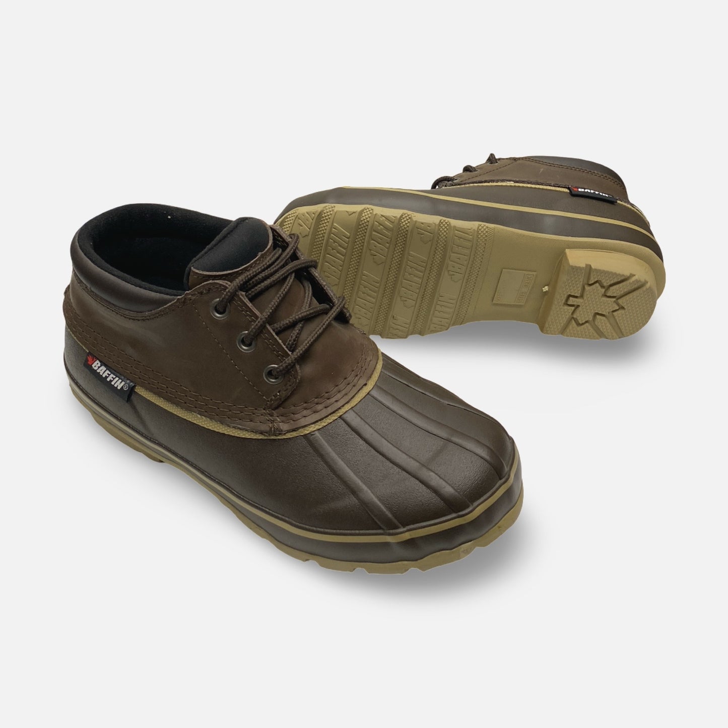 Baffin Whitetail Brown Duck Shoe Waterproof 4920-0392 | Size 7