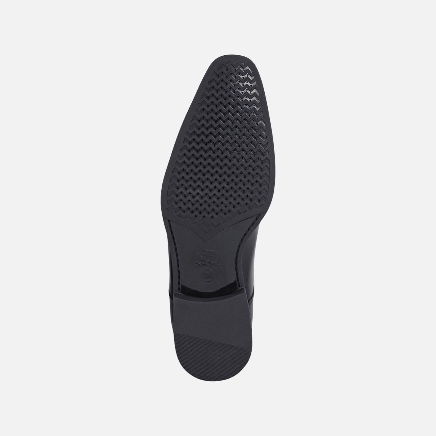 Black Geox High Life Men's Lace-Up plain toe Shoe - CLEARANCE