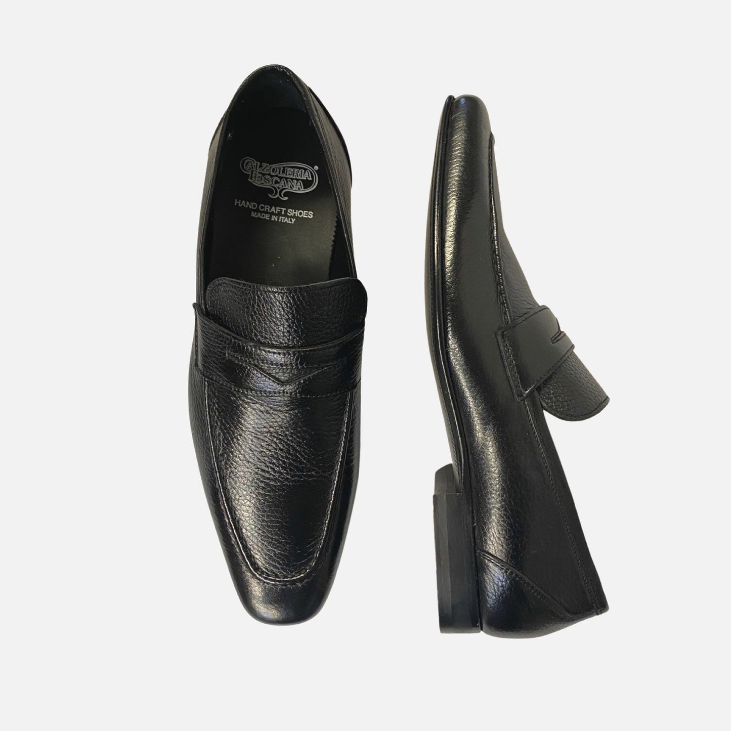 Mens Toscana Italian Loafers | Deerksin