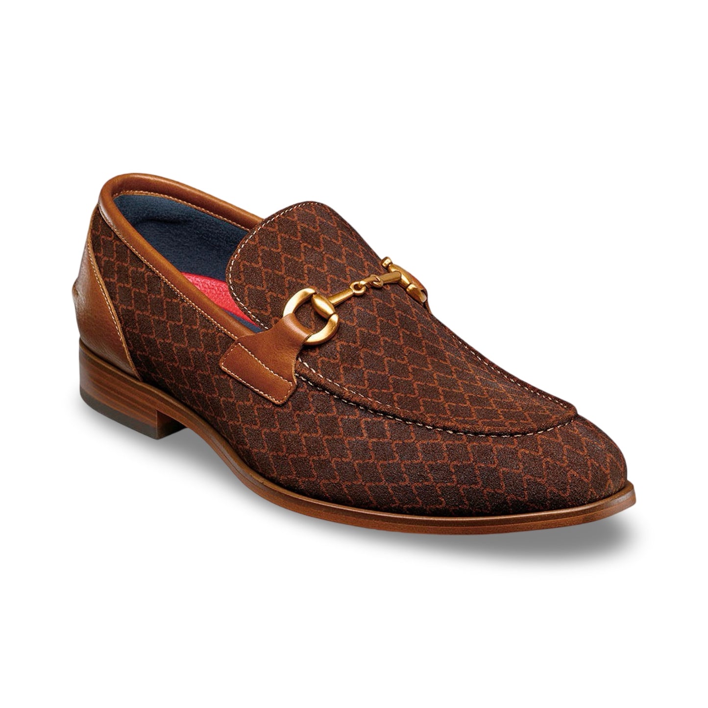 Stacy Adams Brinkley Bit Loafer – Brown Suede Luxury Slip-On