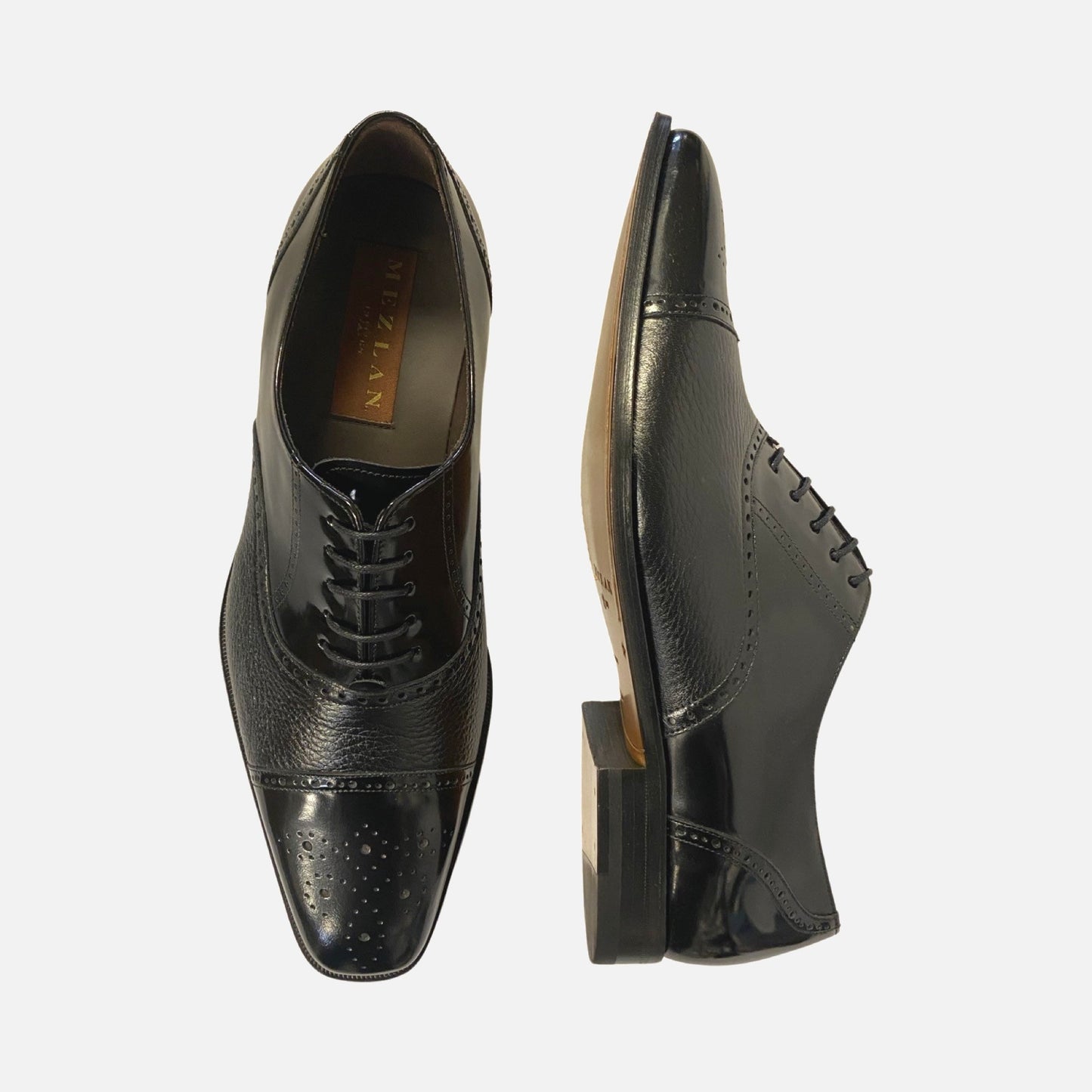 Men’s Italian calf skin and deerskin shoe