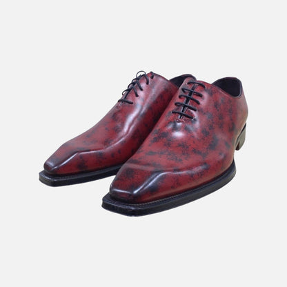 CLEARANCE | Red Italian Oxford Shoe for Men