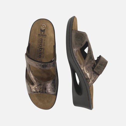Mephisto brown ladies sandal