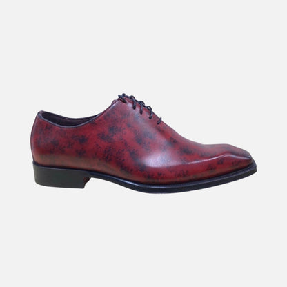 CLEARANCE | Red Italian Oxford Shoe for Men