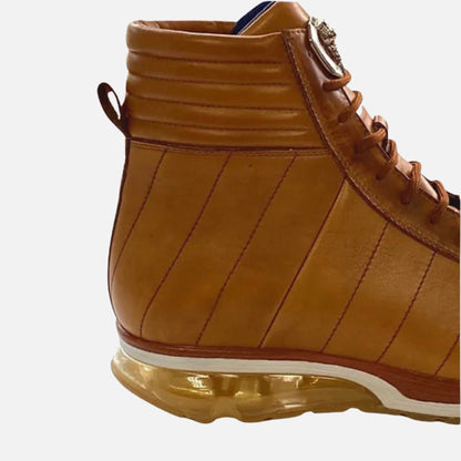 Mens Exotic Skin Hightop Sneaker Shoes | Clearance