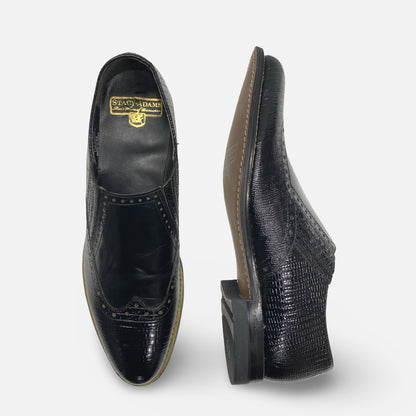 Stacy Adams Dayton Black Wingtip Loafer | Last Pair size 8