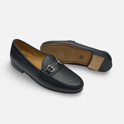 TB Phelps Black Low Profile Bit loafer Laguna | Low heel