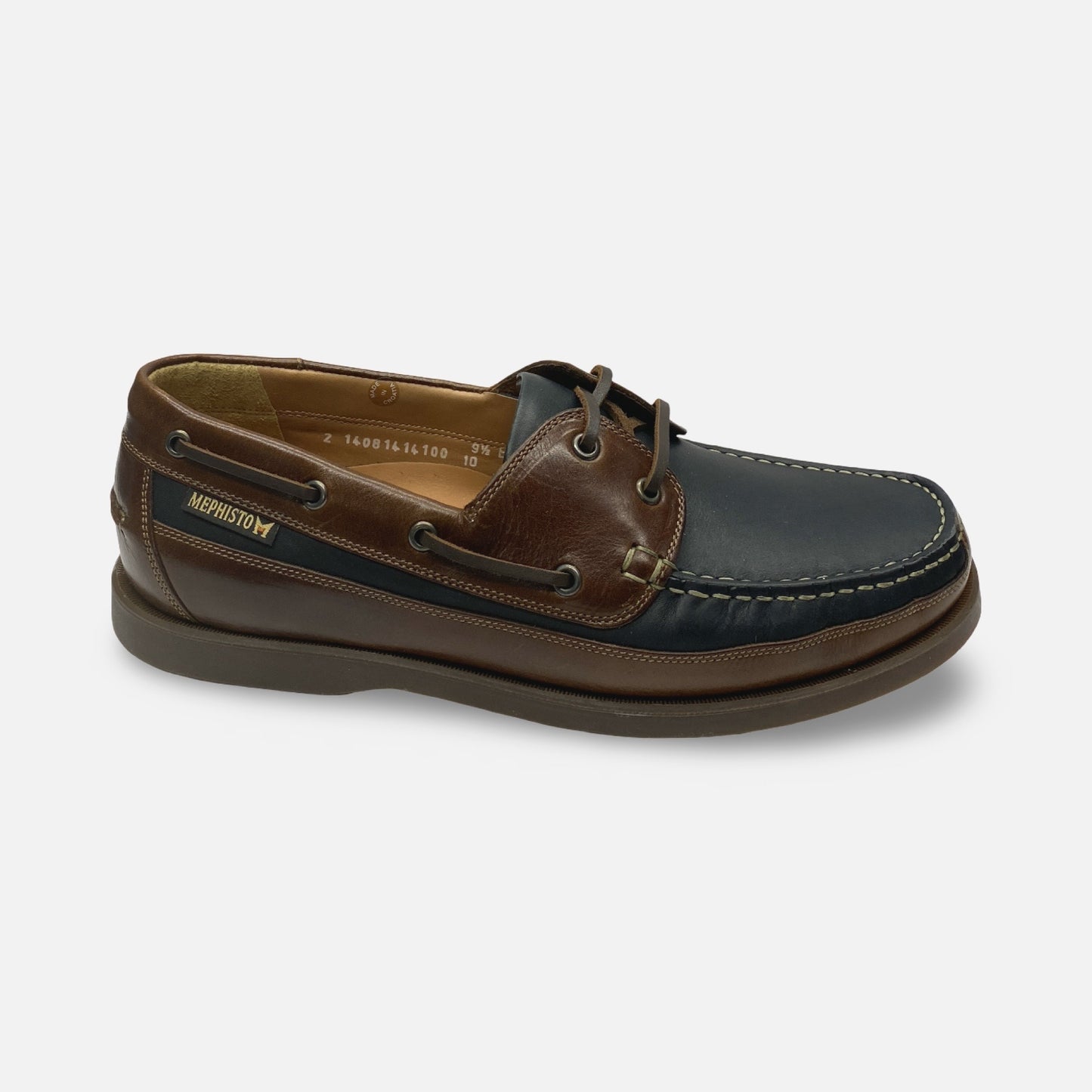 Mephisto Black Boatingh Sup-Hydro Boating Shoe