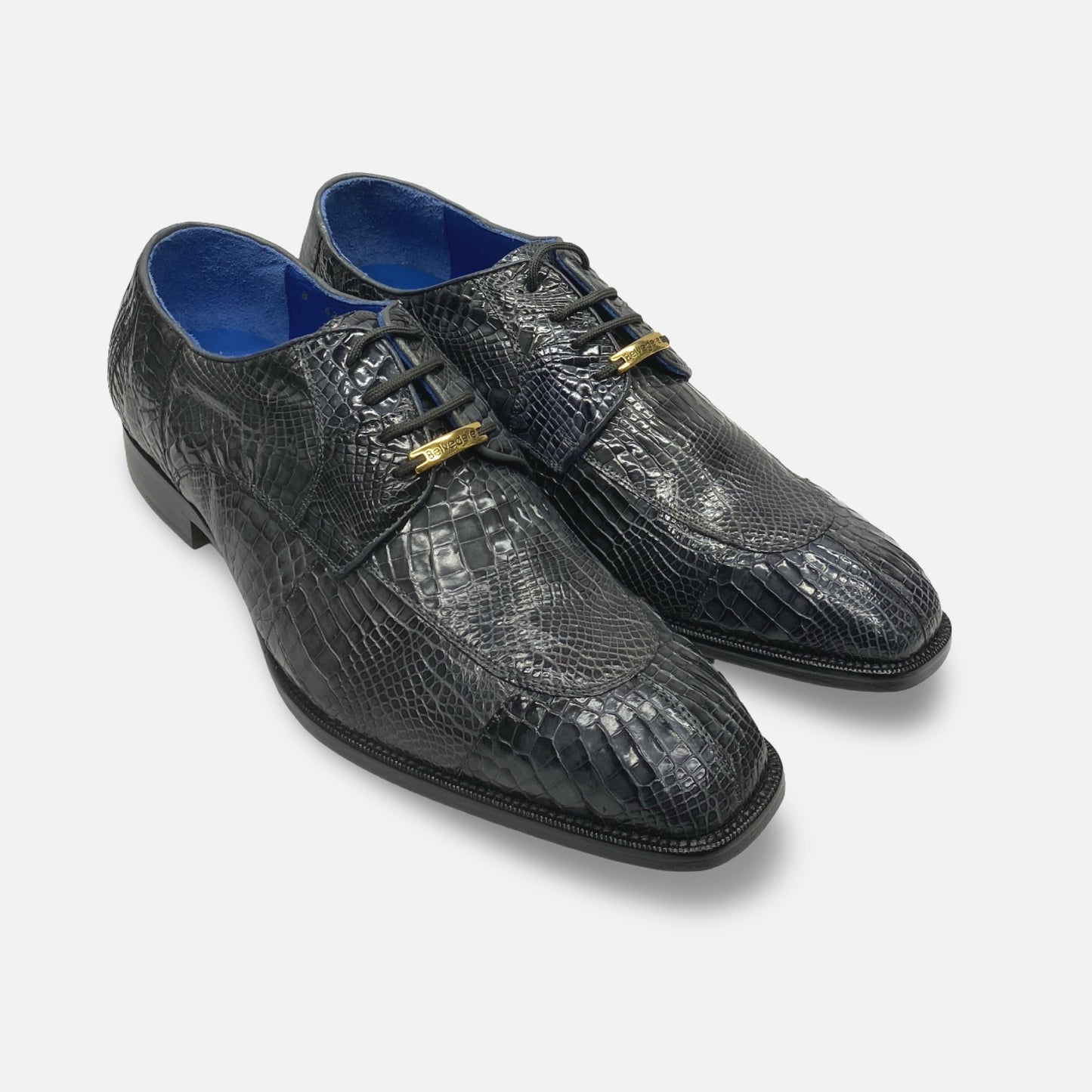 Belvedere Alligator Gray Shoe R60/Augusto