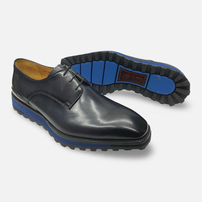 Ugo Vasare Gray Soft Bottom Lug Sole Shoe For Men