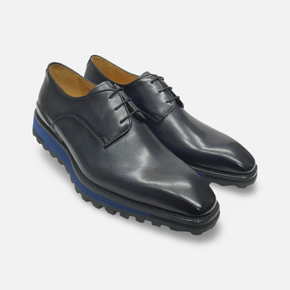 Ugo Vasare Gray Soft Bottom Lug Sole Shoe For Men