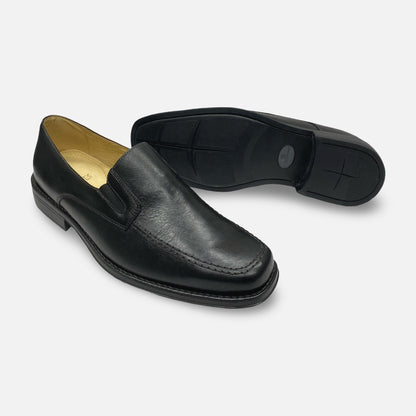Sandro Moscoloni Soft Bottom Black Leather Loafer Shoe "Marc" | 10.5 D | Last Pair
