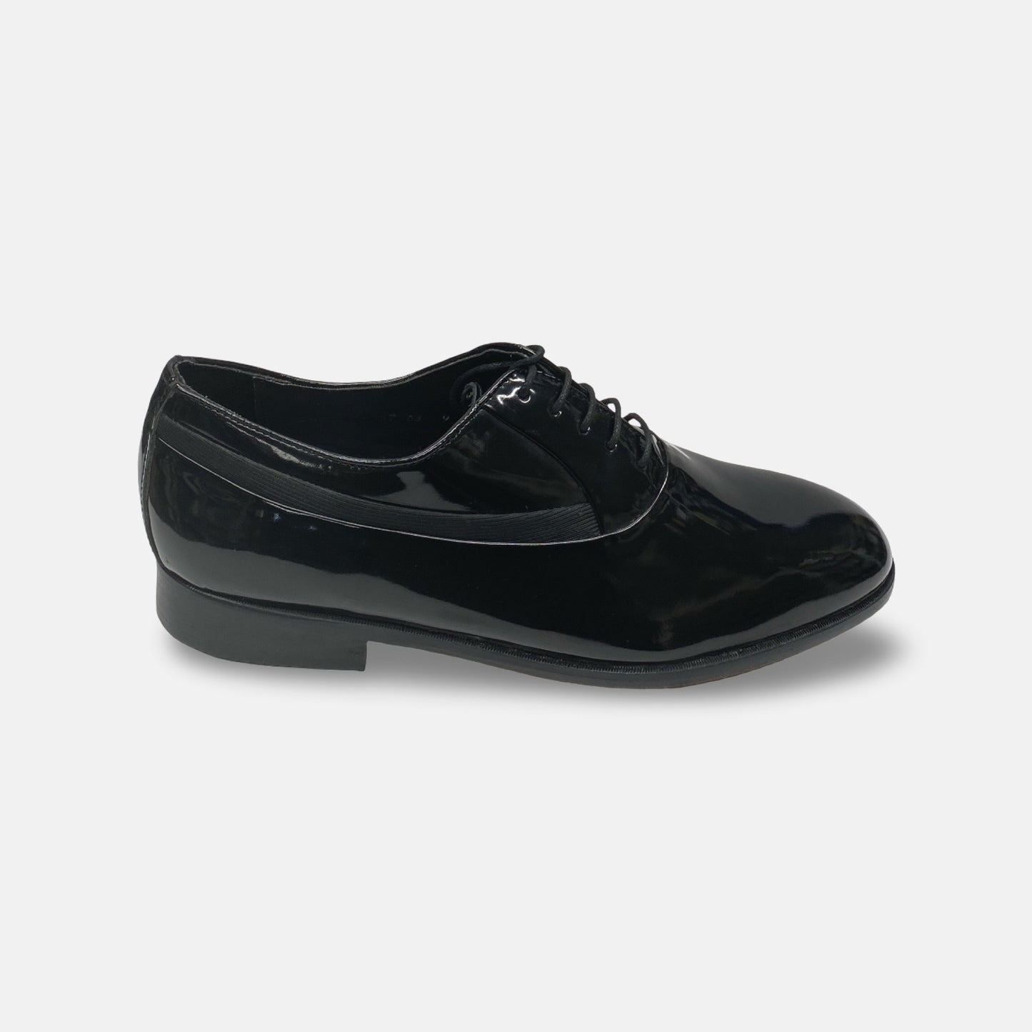Men's Black Patent Leather Shoe Ambassador