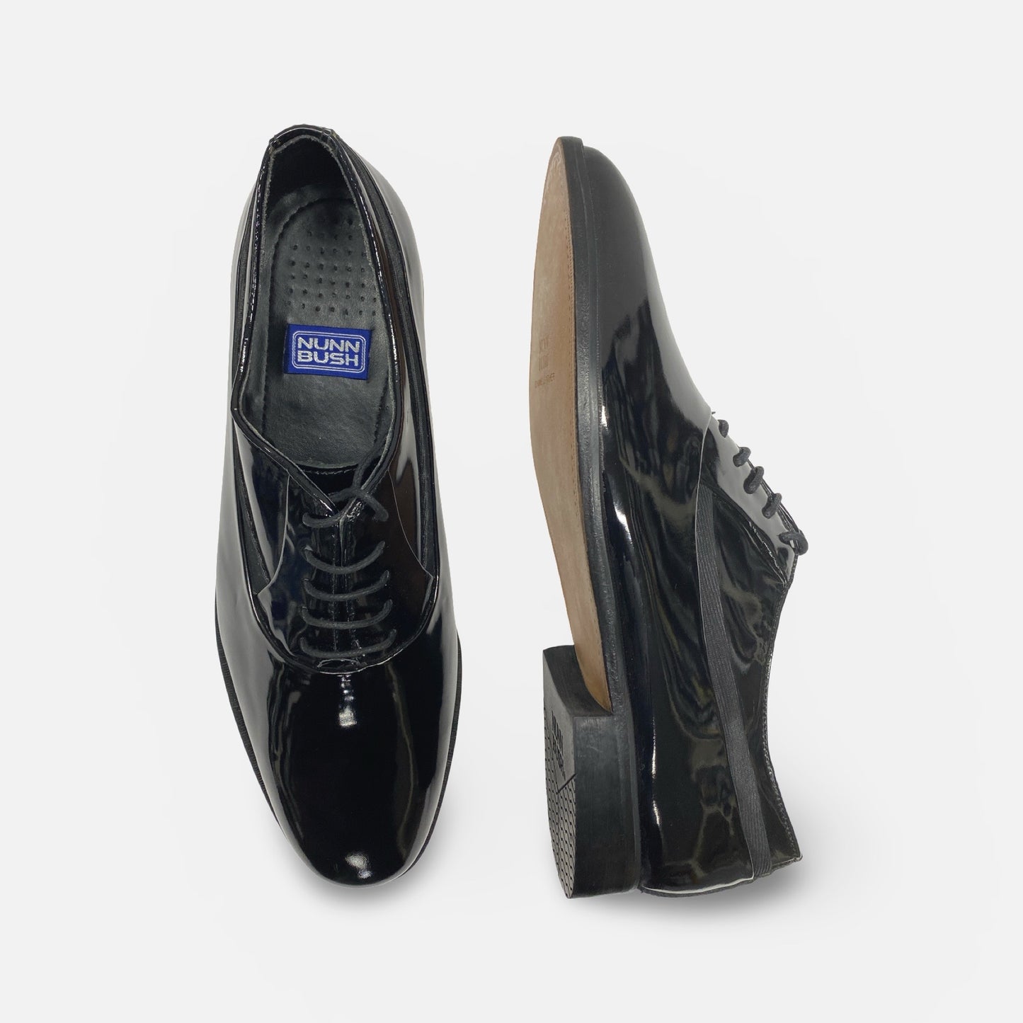 Men's Black Patent Leather Shoe Ambassador