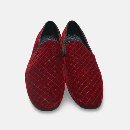 Giorgio Brutini Wine Velvet Style Loafer for Men