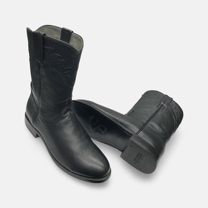 Men's Los Alto's Roper Boot Black | Western
