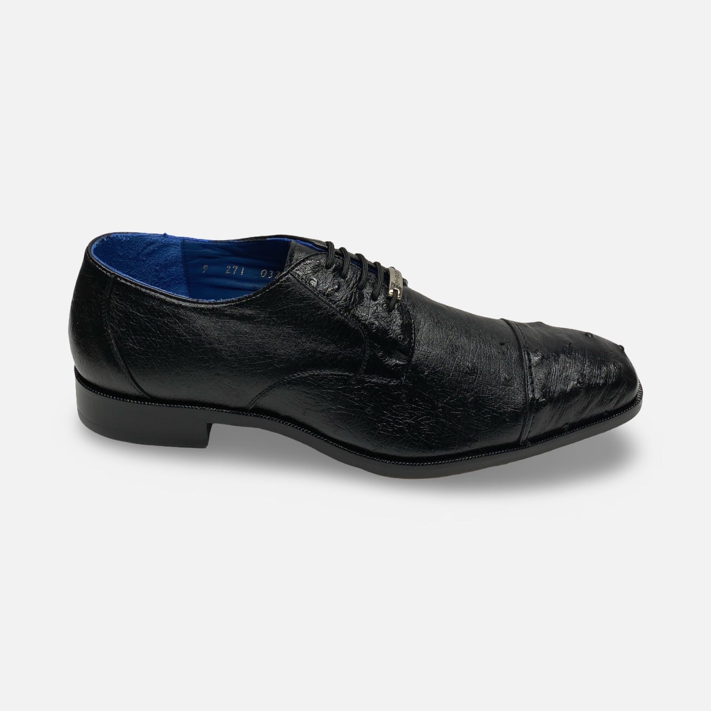 Belvedere Ostrich Cap toe Oxfords | 114008/Spada