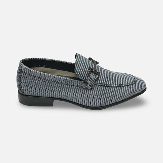 Corrente Black Textured Bit Loafer | 4428 | Last Pairs