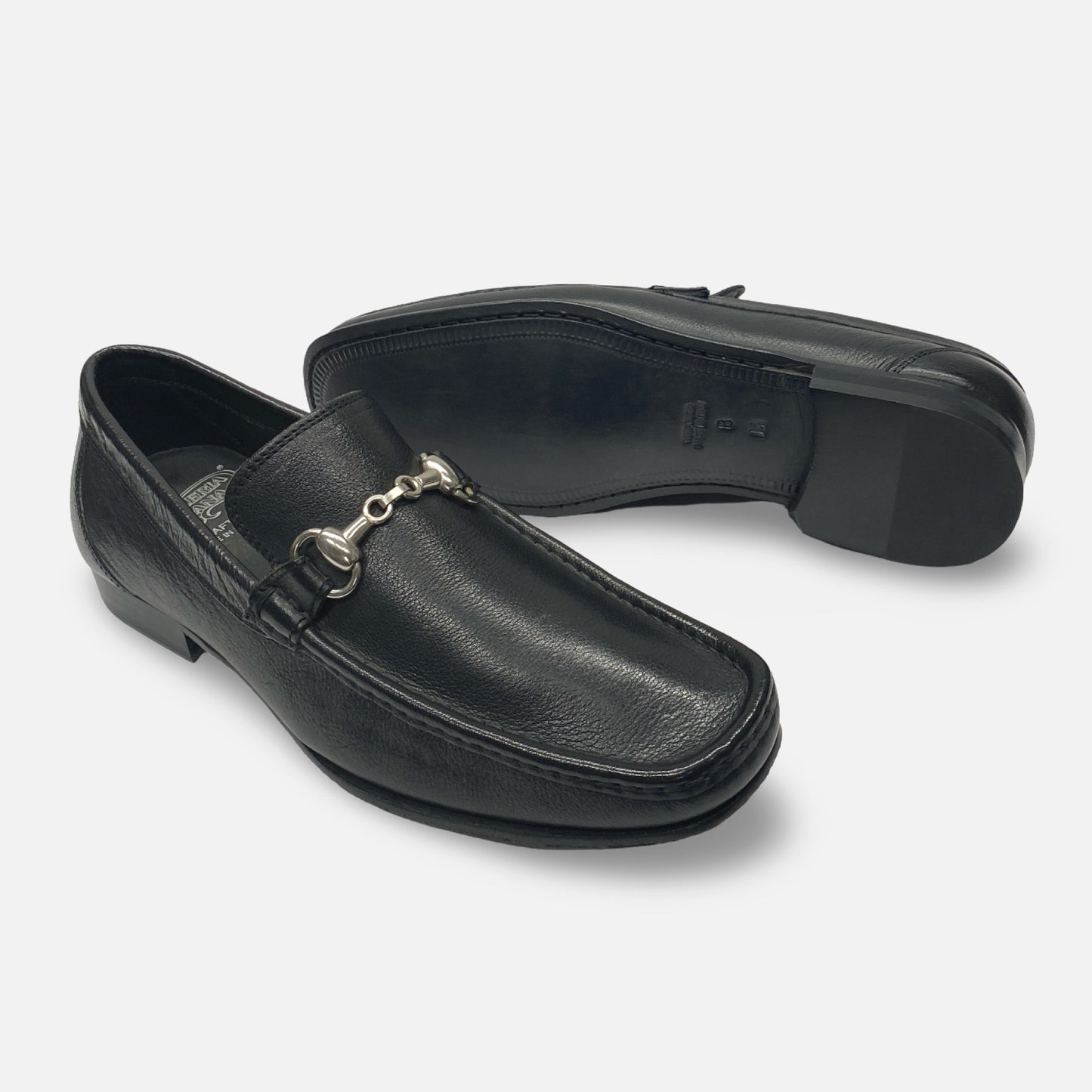 Toscana Black Italian Bit Loafer | 8616-M