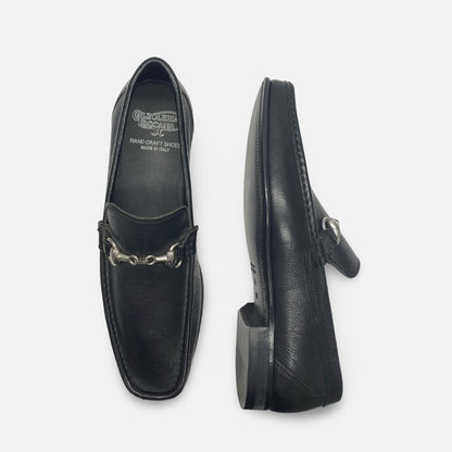 Toscana Black Italian Bit Loafer | 8616-M