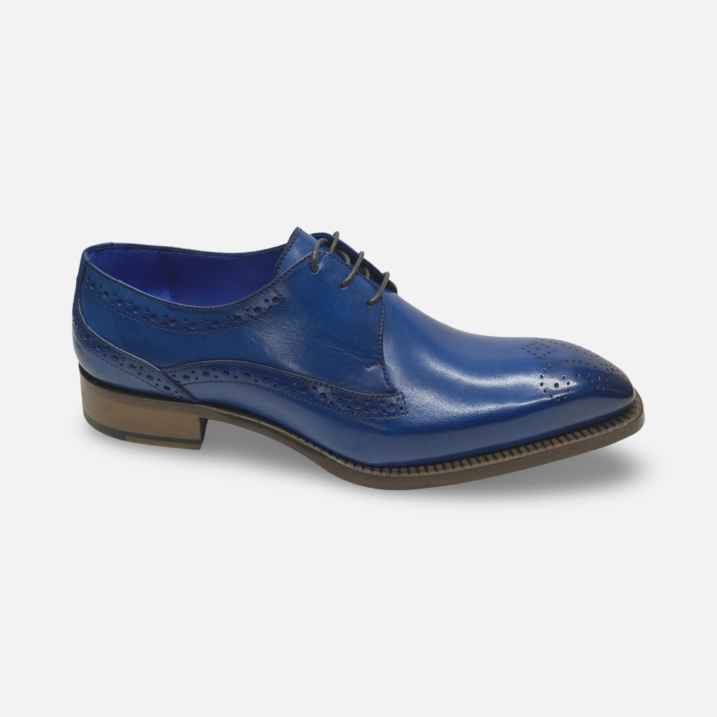 Emily Franco Blue Italian Dress Shoes | Giacamo