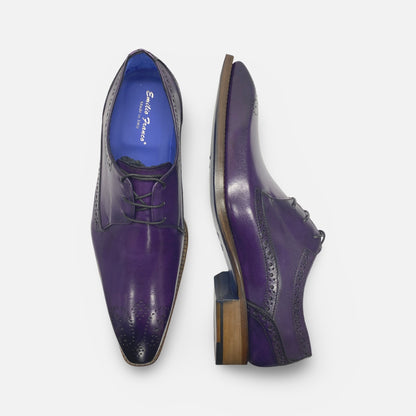Emily Franco Purple Italian Dress Shoes | Giacamo