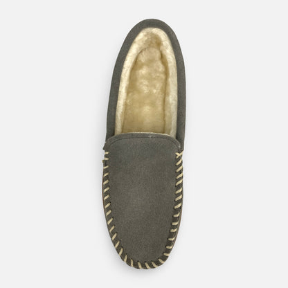 Hush Puppies Gray Bedroom Slippers | Dawson