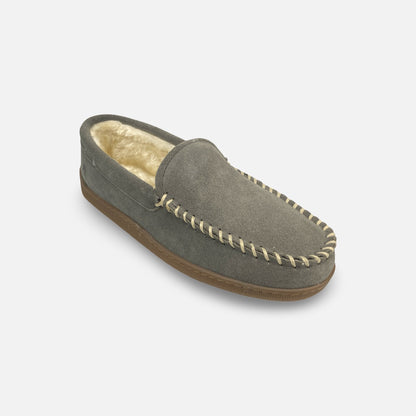 Hush Puppies Gray Bedroom Slippers | Dawson
