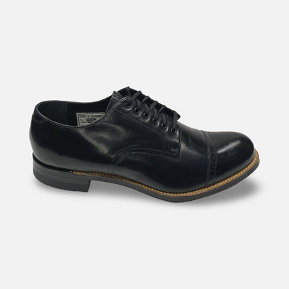 Stacy Adams Black Madison Classic Cap Toe Dress Shoes