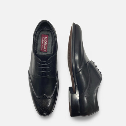 Men's Giorgio Venturi Black Loafers | 7077