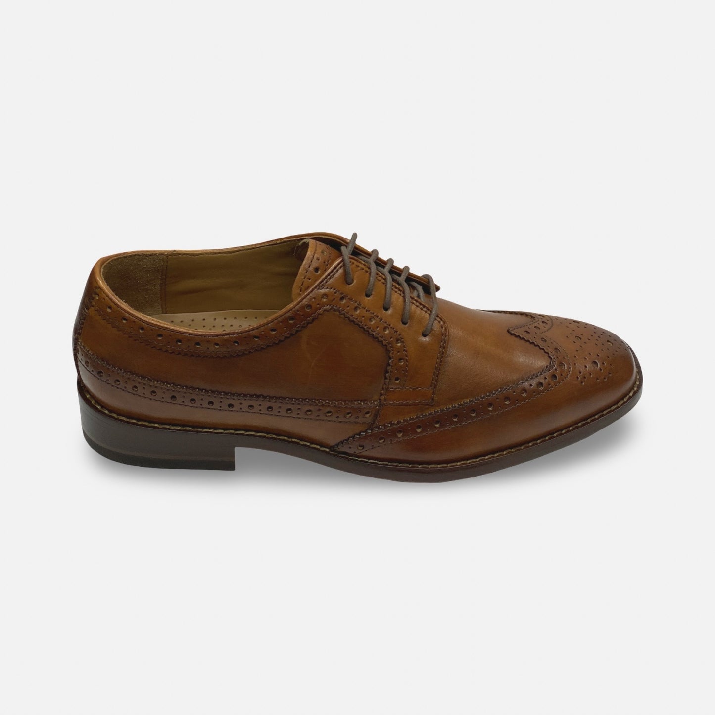 Cole Haan British Tan Broge Wintip |Giraldo Grind Wing II