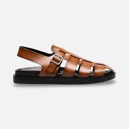 Stacy Adams Montego Fisherman Sandal – Cognac