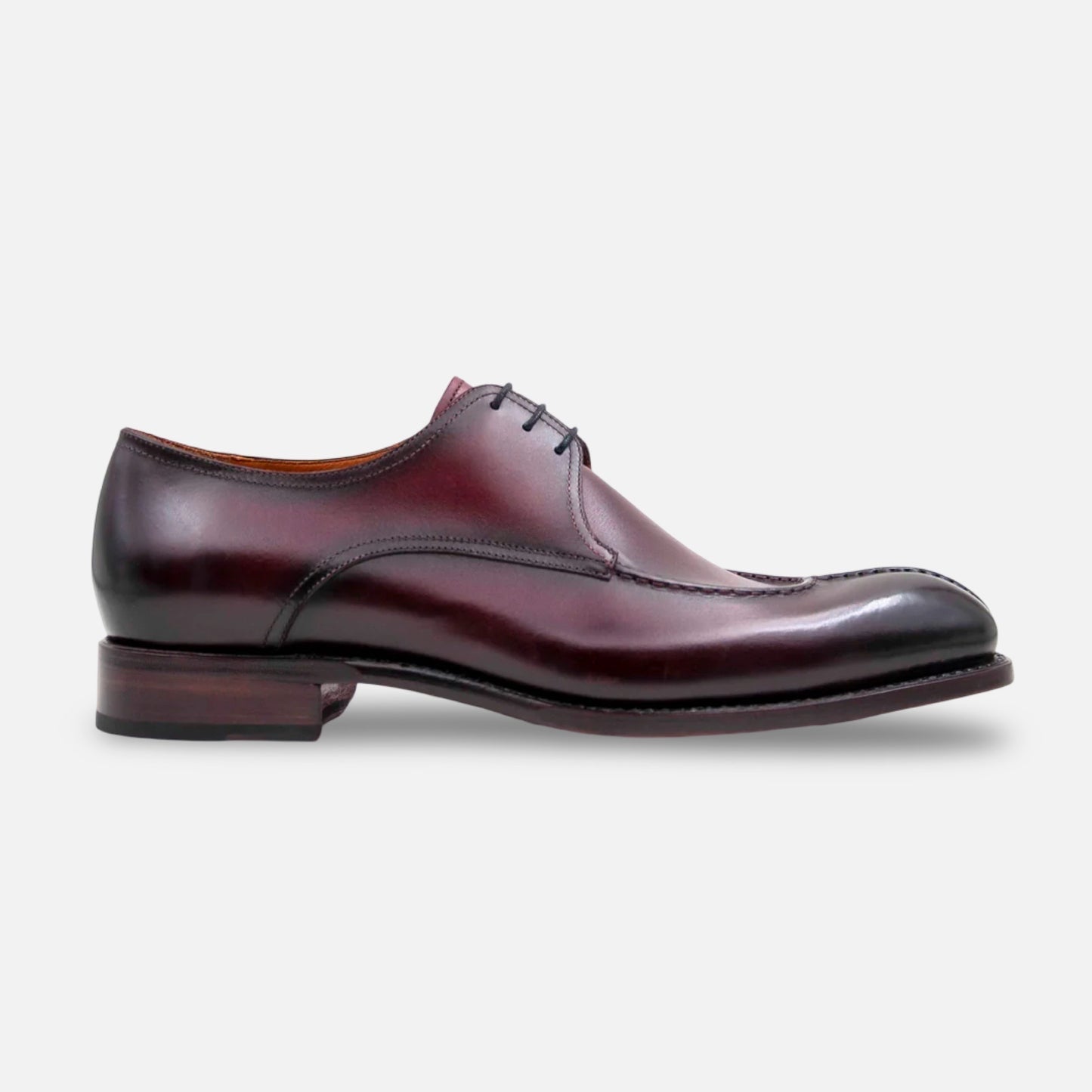 Jayden – Burgundy Split Toe Derby by Ugo Vasare