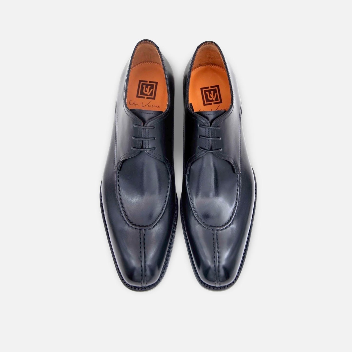 Jayden – Black Split Toe Derby by Ugo Vasare