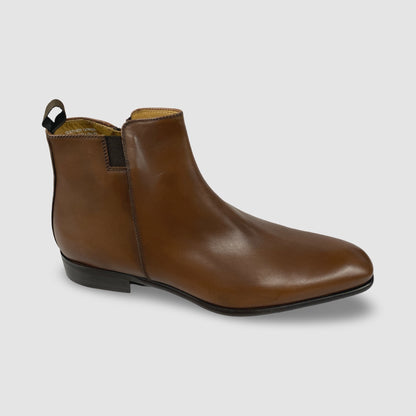 Clearance | Mens Calzoleria Toscana Italia Side Zip Boot Moka