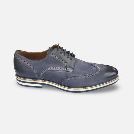Jose Real Italian Wingtip Oxford – Antracite | Handcrafted &amp; Hand-Painted
