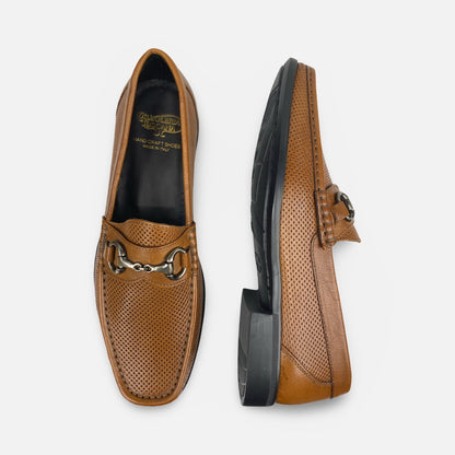 Calzoleria Toscana Black Brick Loafers Q589  – Handcrafted Italian Elegance | Clearance