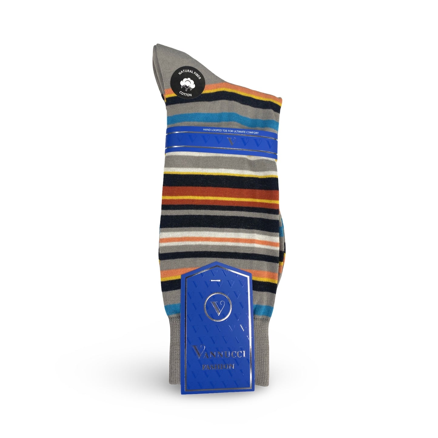 Mens Lt Gray Fashions Socks  V1586LTG