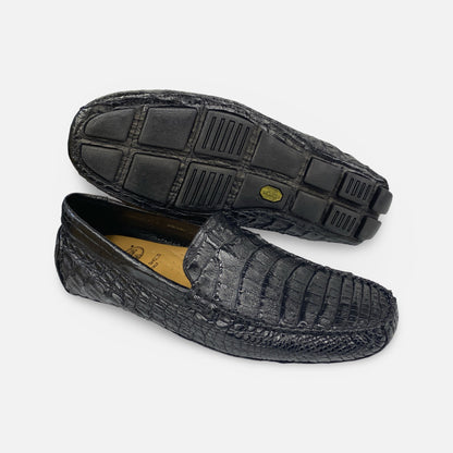 Toscana Black Crocodile Driver 4551