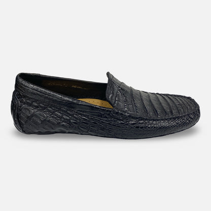 Toscana Black Crocodile Driver 4551