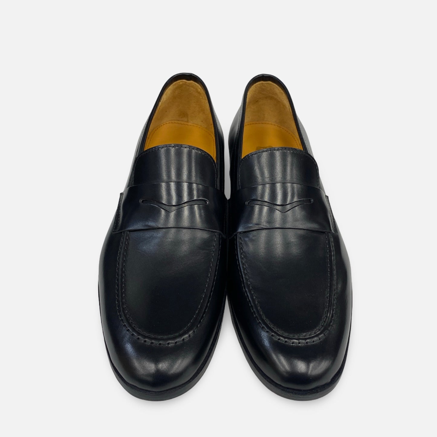 Bruno Magli Flex Penny Loafer Black – Handmade in Italy
