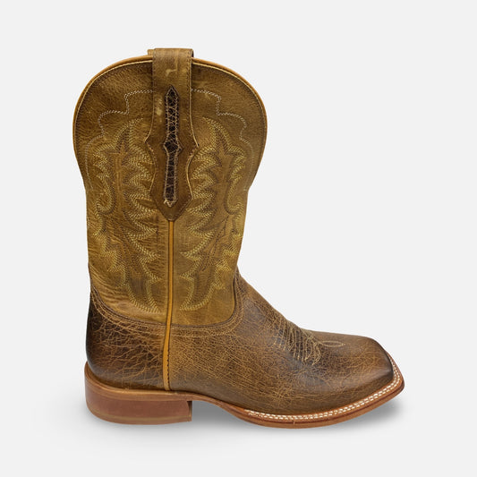 Tony Lama Men’s Lowden Sand Brown Cowhide Square Toe Cowboy Boot | Style #TL3029