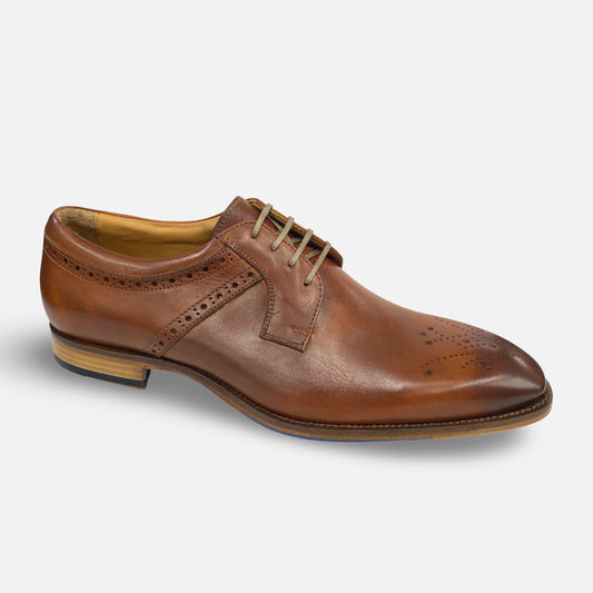 Mens Jose Real Rust Italian Shoe H693