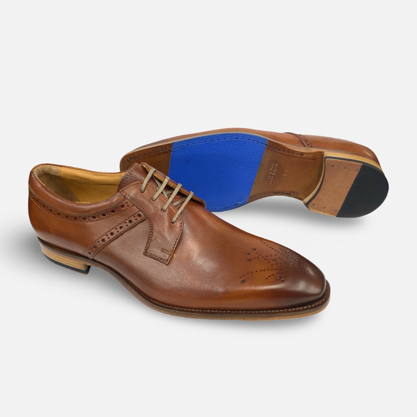 Mens Jose Real Rust Italian Shoe H693